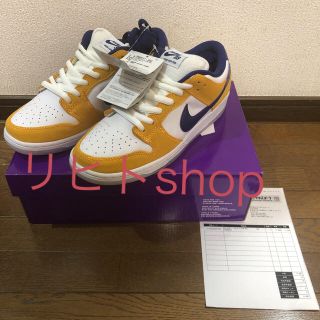 ナイキ(NIKE)のNIKE SB DUNK LOW PRO LASER ORANGE(スニーカー)