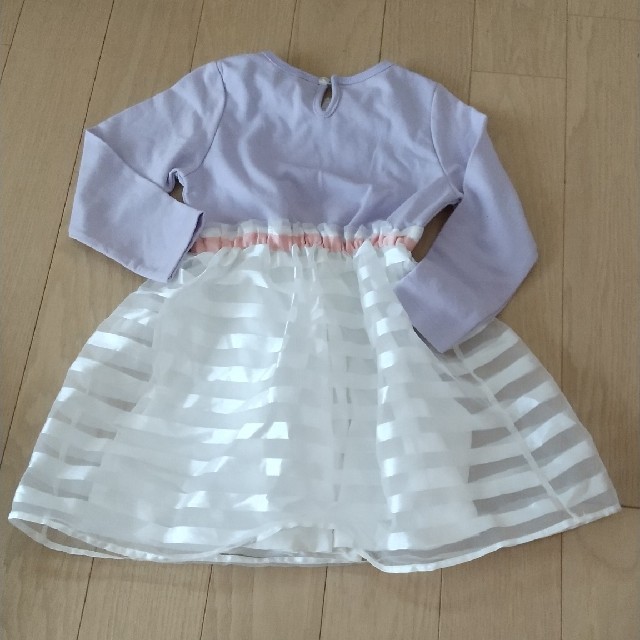 西松屋(ニシマツヤ)の女の子 ワンピース 110cm キッズ/ベビー/マタニティのキッズ服女の子用(90cm~)(ワンピース)の商品写真