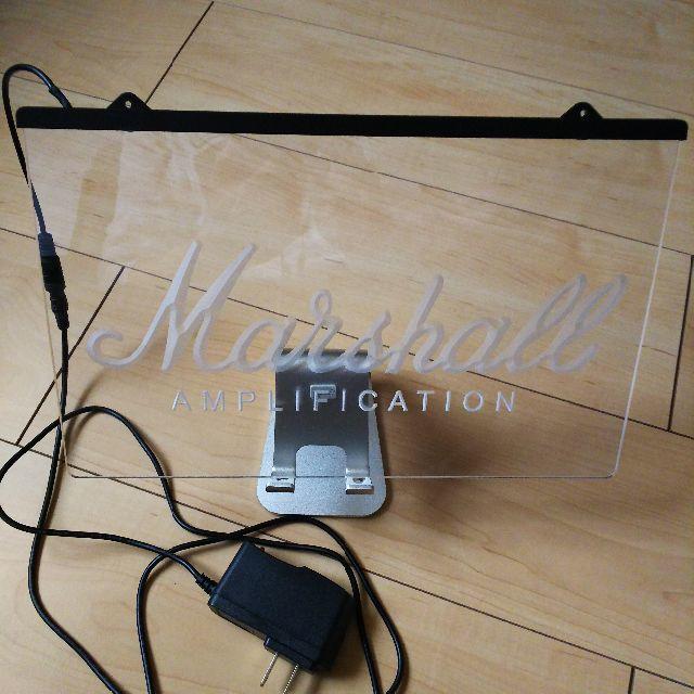 [ギタリスト] Marshall Amp LEDライト [ベーシスト] インテリア/住まい/日用品のライト/照明/LED(その他)の商品写真