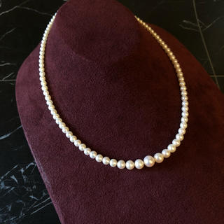 宝石ダイヤK18プリンセスパールネックレス(ネックレス)