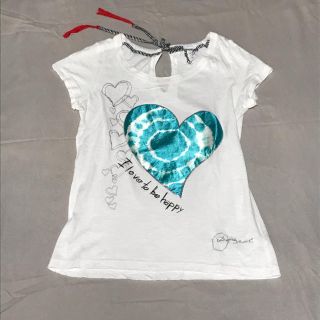 デシグアル(DESIGUAL)のデジグアル　Tシャツ 白　M  L (Tシャツ(半袖/袖なし))