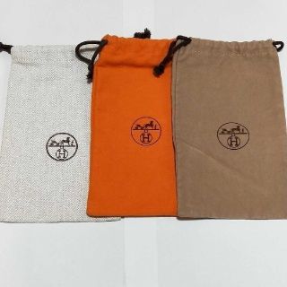 エルメス(Hermes)のエルメス　保存袋　巾着　布袋(ショップ袋)