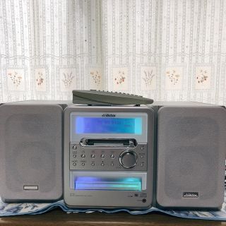 ビクター(Victor)のryo様専用　Victor MDコンポ　CD カセットテープ　ラジオ(スピーカー)