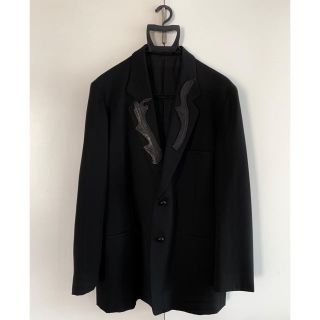 最終値下げ yohjiyamamoto 2017aw タキシードジャケット