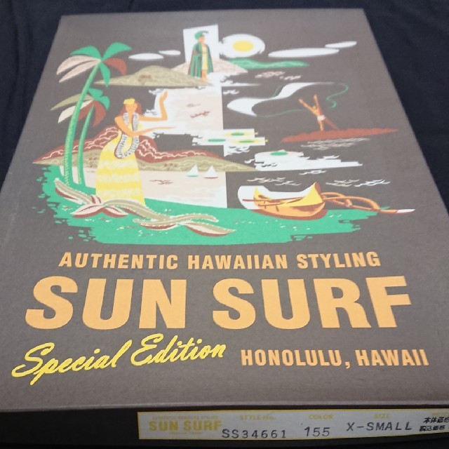 Sun Surf(サンサーフ)の新品 XS サンサーフ スペシャルハワイアンシャツ ss34661 メンズのトップス(シャツ)の商品写真