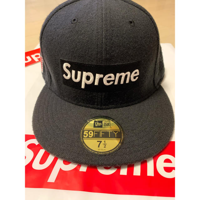 Supreme(シュプリーム)のsupreme NEW ERA  Box Logo キャップ　ウールリッチ メンズの帽子(キャップ)の商品写真