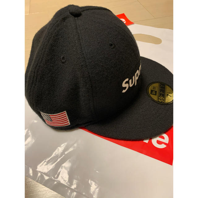 Supreme(シュプリーム)のsupreme NEW ERA  Box Logo キャップ　ウールリッチ メンズの帽子(キャップ)の商品写真