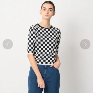 スティーブンアラン(steven alan)の▪︎新品未使用stevenalan CHECKERED PATTERN KNIT(ニット/セーター)