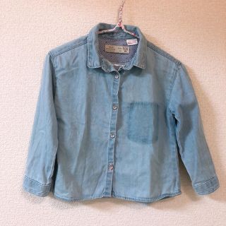 ザラ(ZARA)のzara baby ★ デニムシャツ(シャツ/カットソー)