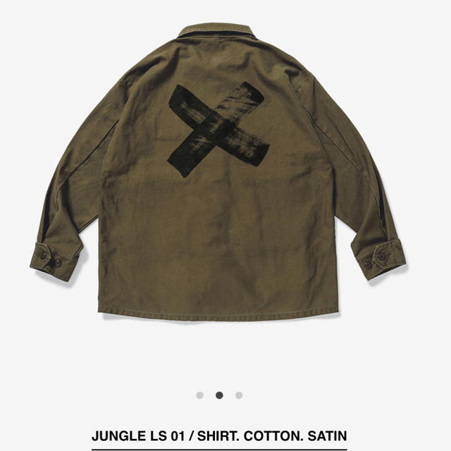 W)taps(ダブルタップス)の送料無料 20SS WTAPS JUNGLE LS 01 OLIVE S メンズのジャケット/アウター(ミリタリージャケット)の商品写真