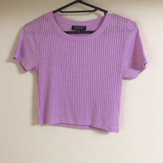 トップショップ(TOPSHOP)のTOPSHOP クロップドトップス(Tシャツ(半袖/袖なし))