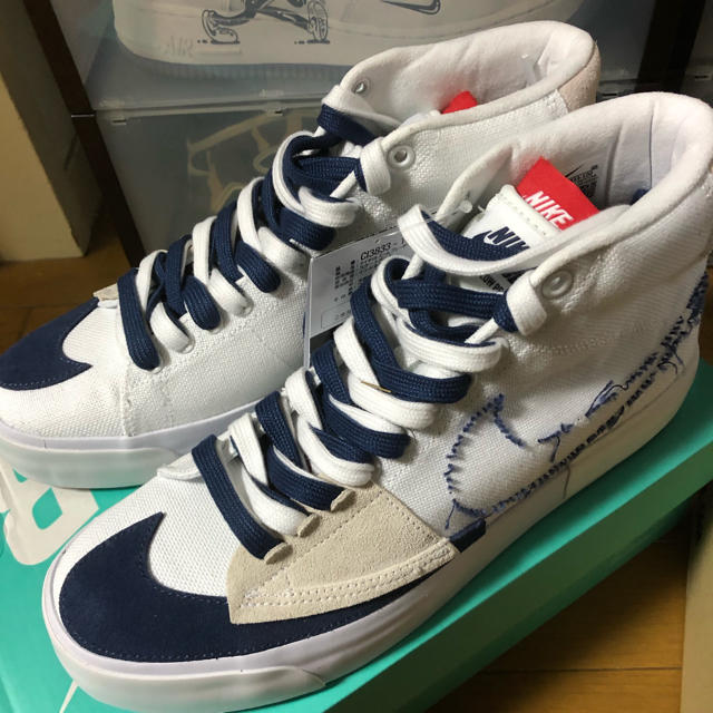 NIKE SB BLAZER MID EDGE 27.5cm ナイキブレーザー - スニーカー