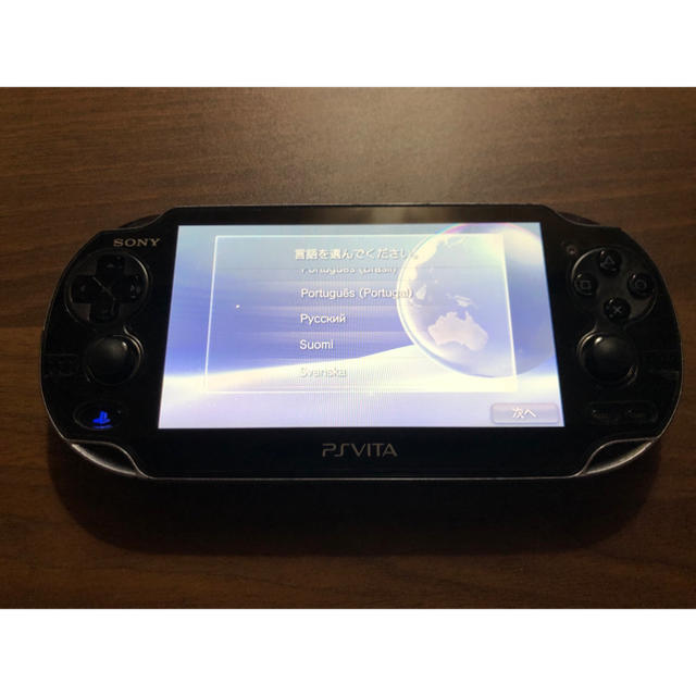 PlayStation Vita Wi-Fiモデル PCH1000ゲームソフト/ゲーム機本体