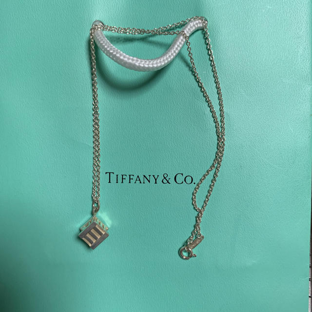 Tiffany & Co.(ティファニー)のTIFFANY ティファニー アトラスキューブ ネックレス レディースのアクセサリー(ネックレス)の商品写真