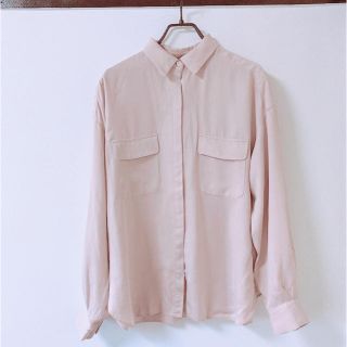 スピックアンドスパン(Spick & Span)のspick&span シャツ　ピンクベージュ(シャツ/ブラウス(長袖/七分))