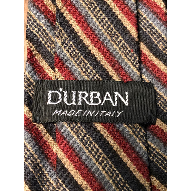 D’URBAN(ダーバン)の【Durban】 ネクタイ トリコロールのナロータイ メンズのファッション小物(ネクタイ)の商品写真