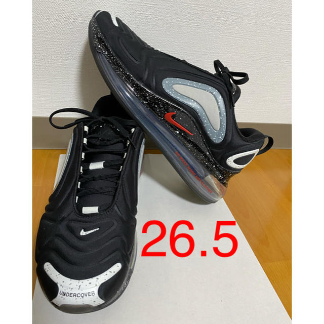 265NIKE undercover airmax720ナイキ エアマックス黒