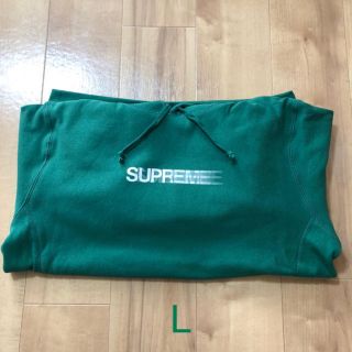 シュプリーム(Supreme)のsupreme motion logo L light pine(パーカー)