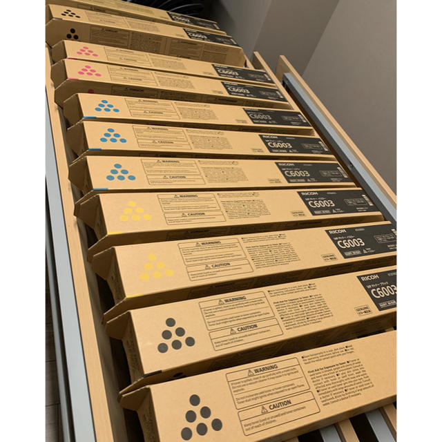 RICOH - RICOH(リコー) MP P トナー C6003 4色2セット オマケ付の通販 RICOH - RICOH(リコー) MP P トナー C6003 4色2セット オマケ付の通販