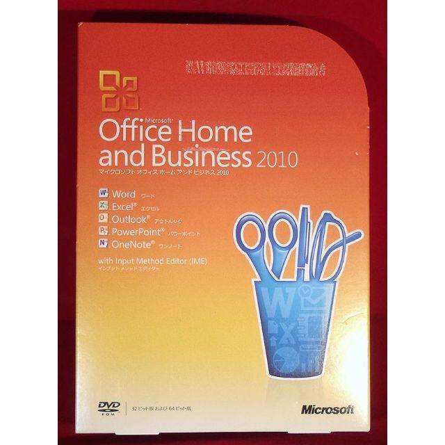 Microsoft(マイクロソフト)の正規●ﾏｲｸﾛｿﾌﾄｵﾌｨｽHome and Business2010●製品版 スマホ/家電/カメラのPC/タブレット(その他)の商品写真