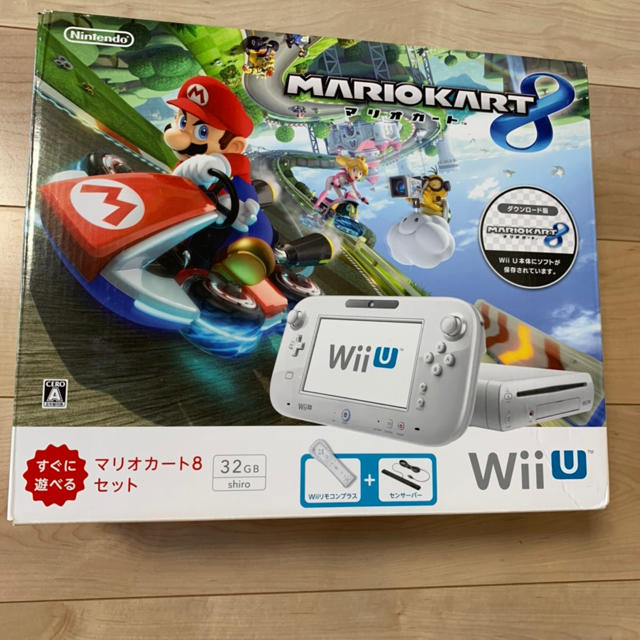 Wii U(ウィーユー)の任天堂wiiuマリオカート8内蔵　他 エンタメ/ホビーのゲームソフト/ゲーム機本体(家庭用ゲームソフト)の商品写真