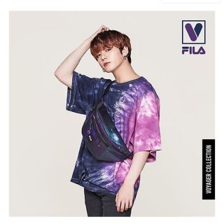 フィラ(FILA)の最安値！BTS ボイジャーコレクション　FIRA ボディバッグ　宇宙柄(アイドルグッズ)