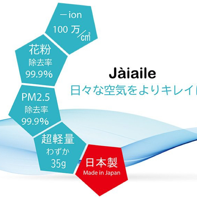 ジュエル PM2.5 花粉症マイナスイオン発生器 類イオニオンMX 空気清浄器