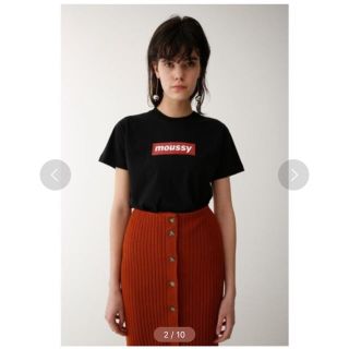 マウジー(moussy)のmoussy ロゴTシャツ(Tシャツ(半袖/袖なし))