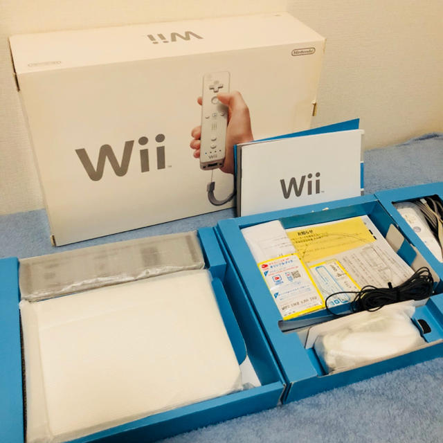 [消毒済] Wii 本体 付属品完備