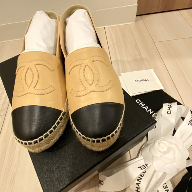 CHANEL(シャネル)の美品　CHANEL エスパドリーユ レディースの靴/シューズ(その他)の商品写真