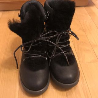 アグ(UGG)のugg ブーツ　ブラック　24(ブーツ)