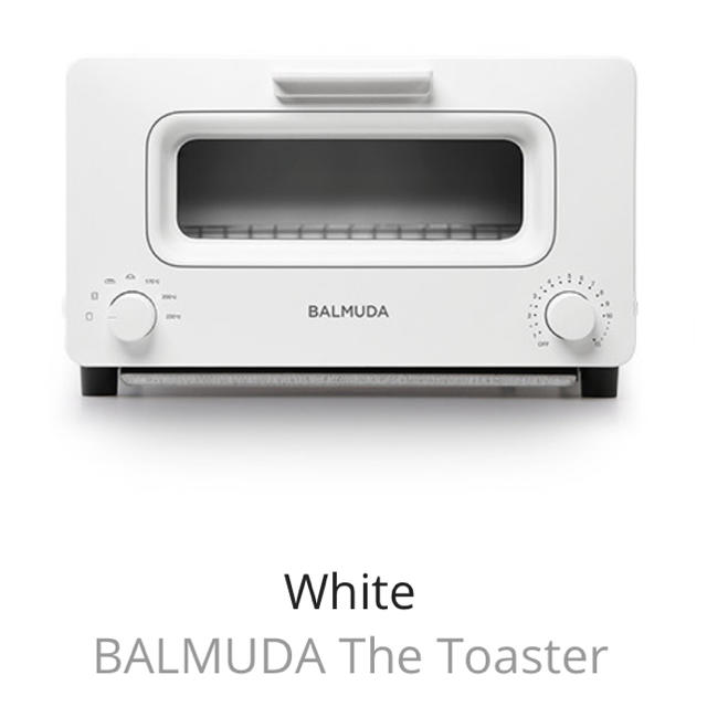 スマホ/家電/カメラBALMUDA The Toaster WHITE バルミューダ トースター