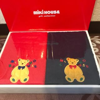 ミキハウス(mikihouse)のミキハウス　ハンドタオル2枚(タオル/バス用品)