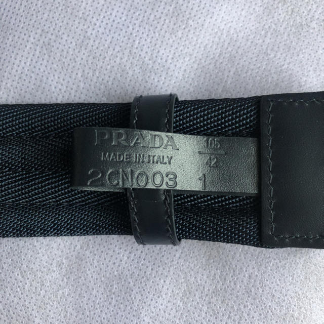 PRADA(プラダ)のガチャベルト メンズのファッション小物(ベルト)の商品写真