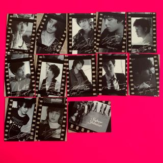 スーパージュニア(SUPER JUNIOR)のスーパージュニア　スタコレ　B/W Film Card(アイドルグッズ)