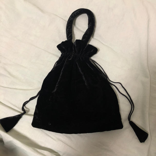 Lochie(ロキエ)のvintage 巾着bag🐝 ハンドメイドのファッション小物(バッグ)の商品写真