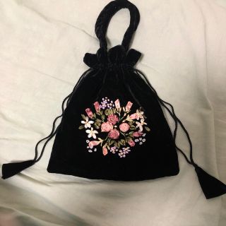 ロキエ(Lochie)のvintage 巾着bag🐝(バッグ)