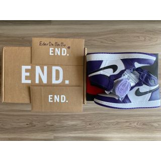 ナイキ(NIKE)のnam様専用 Jordan 1 High Retro GS Purple(スニーカー)