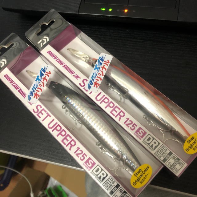 DAIWA(ダイワ)のセットアッパー125s-dr オリカラ　２個セット スポーツ/アウトドアのフィッシング(ルアー用品)の商品写真