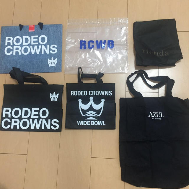 RODEO CROWNS(ロデオクラウンズ)のショッパーSET♡バロック系など レディースのバッグ(ショップ袋)の商品写真