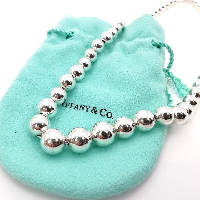 Tiffany & Co. - 希少 美品 ティファニー ハードウェア ボール ネックレス GC43の通販 by URINA's shop