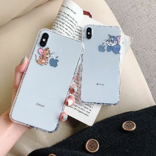 トムとジェリーiPhoneケースクリア(iPhoneケース)