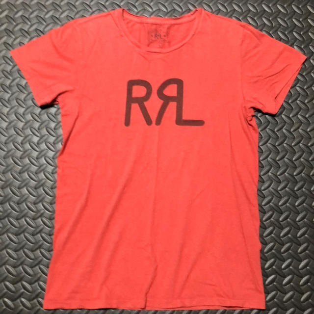 RRL(ダブルアールエル)のネイビー様専用　RRL ビックロゴTシャツ　レッド　 メンズのトップス(Tシャツ/カットソー(半袖/袖なし))の商品写真