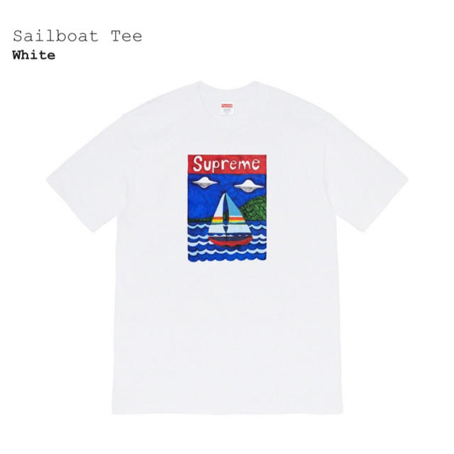 Supreme 20SS Sailboat Tee White XLarge