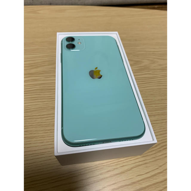 超美品???? iPhone 11 128GB グリーン　Apple購入品