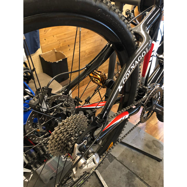 Ferrari(フェラーリ)の送料込に変更しました  COLNAGO Ferrari カーボンバックMTB スポーツ/アウトドアの自転車(自転車本体)の商品写真