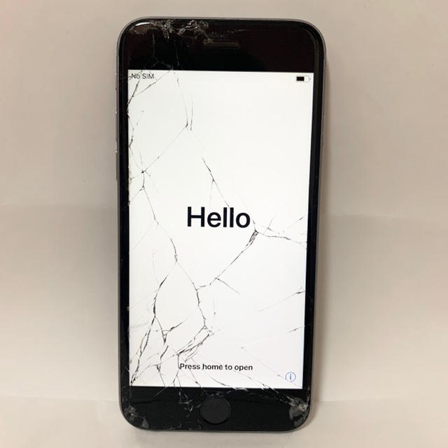 【画面割れ】iPhone6s アイフォン6S (64GB SIMロック解除済) 1