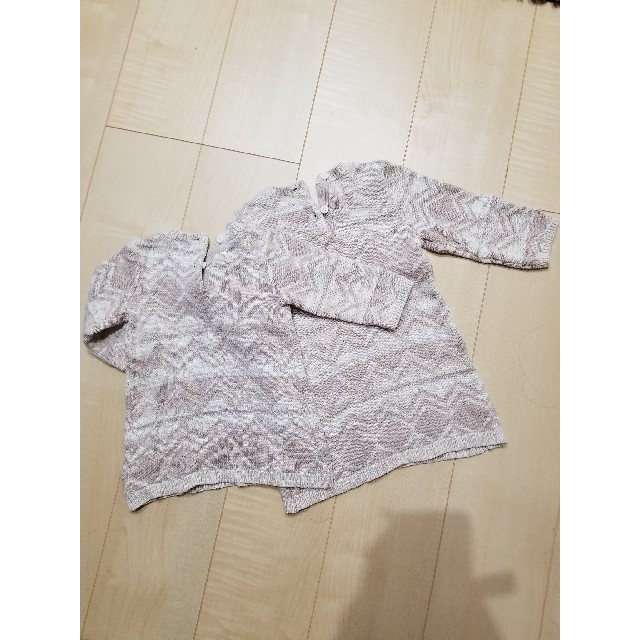 Old Navy(オールドネイビー)のニットワンピース　70-80 90 キッズ/ベビー/マタニティのキッズ服女の子用(90cm~)(ワンピース)の商品写真