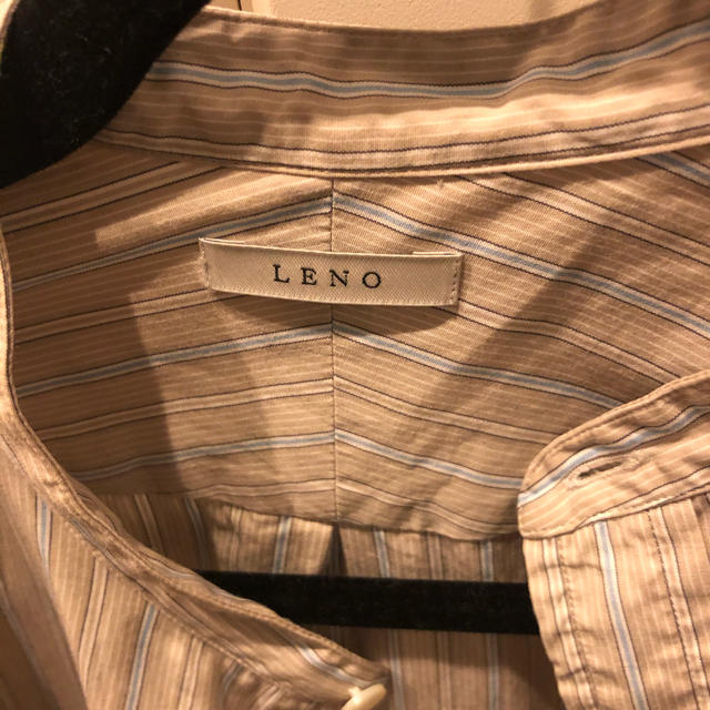 COMOLI(コモリ)の最終価格　leno&co BAND COLLAR BIG SHIRT レディースのトップス(シャツ/ブラウス(長袖/七分))の商品写真