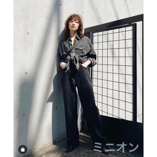 シャツ/ブラウス(長袖/七分)moussy LOOSE DENIM シャツ